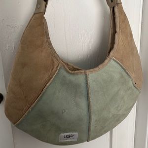 Genuine UGG sheepskin hobo.